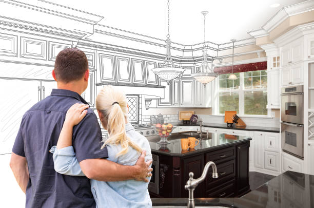 Professional Kitchen Flooring technician working in Kingston, PA